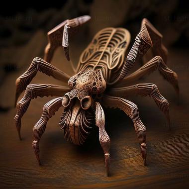 3D model Poecilotheria metallica (STL)